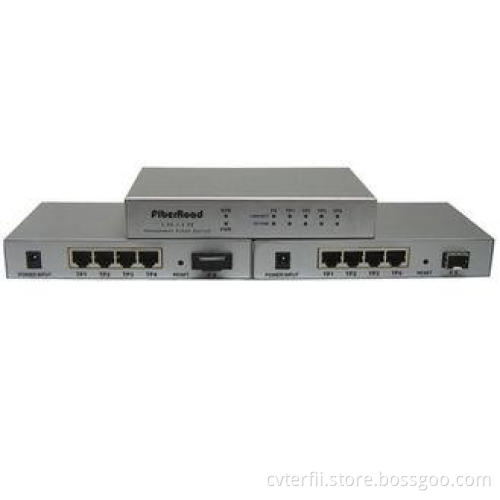 Multi Mode Single Mode TP Managed Fiber Optic Switch 10M /